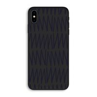 Marrakech Zigzag: iPhone XS Max Biologisch afbreekbaar hoesje