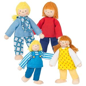 Goki Flexible puppets Young Family