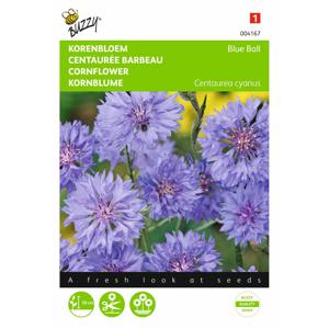 2 stuks Centaurea Cyanus Dubbelbloemig Blue Ball