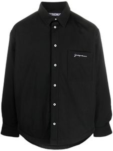 Jacquemus surchemise La Chemise Boulanger - Noir