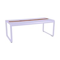 Fermob Bellevie tuintafel met opslagruimte 196x90 cm Marshmallow