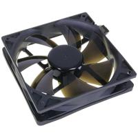 NoiseBlocker BlackSilent Pro PC-ventilator Zwart (b x h x d) 120 x 120 x 25 mm