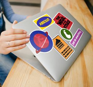 Stickerpakket voor Laptop