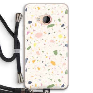 Terrazzo N°21: HTC U Play Transparant Hoesje met koord