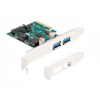PCI Express x4 Card to 2 x external USB 10 Gbps Type-A female USB-controller