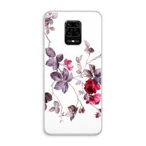 Mooie bloemen: Xiaomi Redmi Note 10 Lite Transparant Hoesje