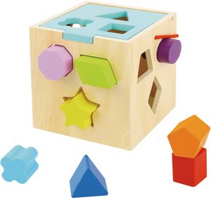 Tooky Toy Houten Vormenstoof 12 maanden 13 delig