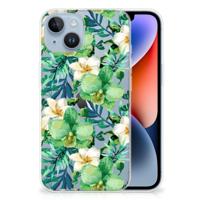 Apple iPhone 14 | TPU Case | Orchidee Groen