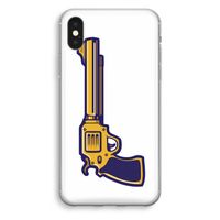 Pew Pew Pew: iPhone XS Transparant Hoesje
