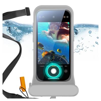 iPhone 15/14/13 Waterproof Phone Pouch Pro - Titanium - 1 Pack
