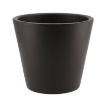 DK Design Bloempot Vinci - zwart mat - voor kamerplant - D19 x H21 cm - Plantenpotten