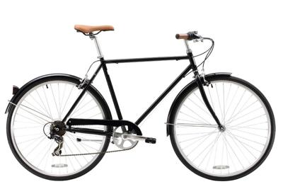 Reid Mens Roadster Stadsfiets - Zwart Reid Mens Roadster Stadsfiets - Zwart