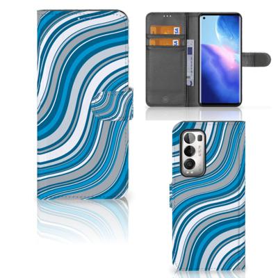 OPPO Find X3 Neo 5G | Telefoon Hoesje | Waves Blue
