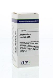 VSM Antimonium crudum 30K (4 gr)