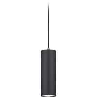 LED Railverlichting - Hanglamp - Trion Dual Monla - 2 Fase - GU10 Fitting - Rond - Mat Zwart - Aluminium - thumbnail
