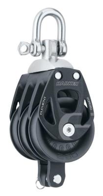 Harken 60mm Element 3-schijfsblok Met Hondsvot Default
