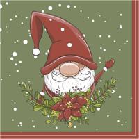 Creativ Company Servetten, elf, afm 33x33 cm, 20 stuk/ 1 doos Creativ Company Servetten, elf, afm 33x33 cm, 20 stuk/ 1 doos