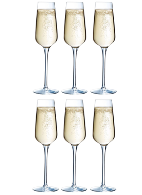Chef & Sommelier Champagneglazen Sublym Flute - 210 ml - 6 stuks