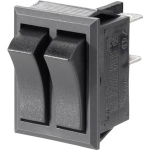 TRU COMPONENTS 1587546 Wipschakelaar TC-R13-90PAA-01 250 V/AC 10 A 2x uit/aan Continu 1 stuk(s)