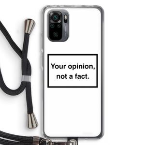 Your opinion: Xiaomi Redmi Note 10 Pro Transparant Hoesje met koord