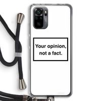Your opinion: Xiaomi Redmi Note 10 Pro Transparant Hoesje met koord