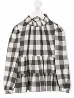 Il Gufo blouse à carreaux - Gris