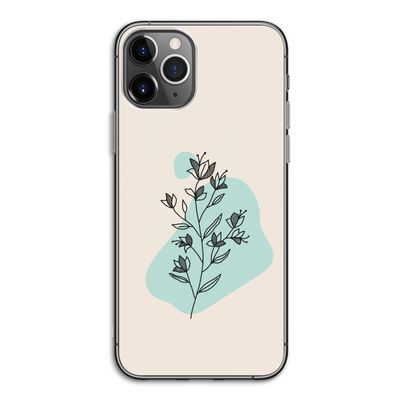 Violets are blue: iPhone 11 Pro Transparant Hoesje