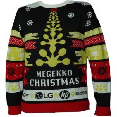 Megekko Kersttrui maat S
