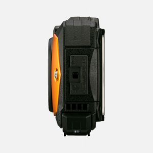 Ricoh Ricoh WG-80 orange Digitale camera 16 Mpix Oranje Incl. accu Full-HD video-opname, Geïntegreerde accu, Met ingebouwde flitser, Stofdicht, Schokbestendig,