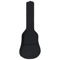 VidaXL Gitaartas voor 3/4 (36") klassieke gitaar 94x35 cm stof zwart