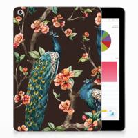 Apple iPad 9.7 2018 | 2017 Back Case Pauw met Bloemen Apple iPad 9.7 2018 | 2017 Back Case Pauw met Bloemen