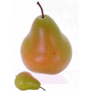 Kunst fruit peer/peren 12 cm