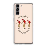 Jingle Ladies: Samsung Galaxy S21 Transparant Hoesje