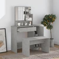 Kaptafelset 86,5x35x136 cm betongrijs