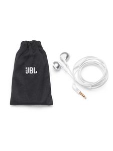 JBL Tune 205 Headset Bedraad In-ear Muziek Chroom, Wit