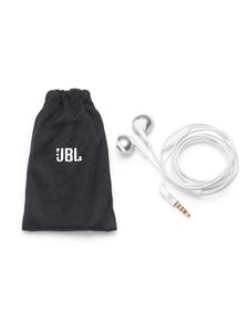 JBL Tune 205 Headset Bedraad In-ear Oproepen/muziek Chroom, Wit