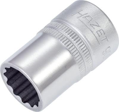 HAZET Dopsleutel 900AZ-19/32 · 1/2 inch (12,5 mm) vierkant hol · Buitentwaalfkant tractieprofiel · SW 19/32?