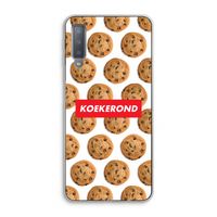 Koekerond: Samsung Galaxy A7 (2018) Transparant Hoesje