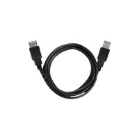 Goobay 68904 USB-kabel USB 2.0 3 m USB A Zwart - thumbnail