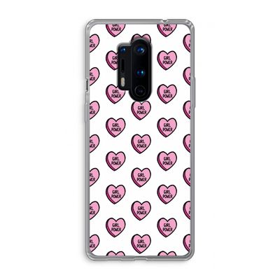 GIRL POWER: OnePlus 8 Pro Transparant Hoesje