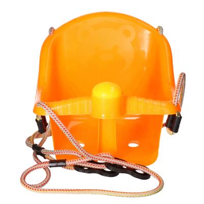 Schommel voor peuters - oranje - met touw - Kinderschommels - baby - kunststof Schommel voor peuters - oranje - met touw - Kinderschommels - baby - kunststof