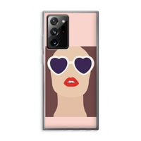 Red lips: Samsung Galaxy Note 20 Ultra / Note 20 Ultra 5G Transparant Hoesje