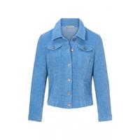 Dreamstar - Blauw | Dames | Jasje | Blauw | XXL | regular | Kamst mode