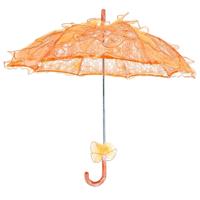Bruiloft partijen Bridal Lace katoen paraplu dansen fotografie prop paraplu (oranje)