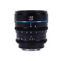 Sirui Nightwalker Series 55mm T1.2 S35 Manual Focus Cine Lens X Mount, zwart