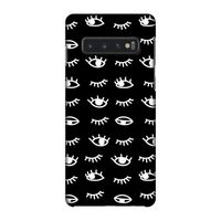 Eye pattern #3: Samsung Galaxy S10 4G Volledig Geprint Hoesje