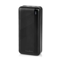 Nedis UPBKPD30000BK Powerbank 30000 Mah 1.5 / 2.0 / 3.0 A Outputs: 2 Output: 1x Usb-a / 1x Usb-c™ Inputs: 1x Micro Usb / 1x Usb-c™ Pd3.0 20w Lithium-polymeer