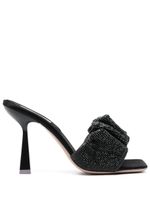 Sebastian Milano sandales en cuir 95 mm - Noir