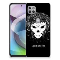 Silicone Back Case Motorola Moto G 5G Skull Hair