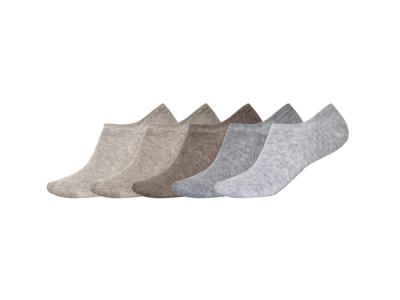 esmara 5 Paar enkelsokken (beige/grijs, 39-42)